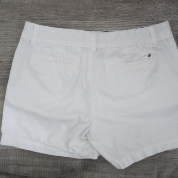 Womens - Tommy Hilfiger white shorts - Picture 3 of 4